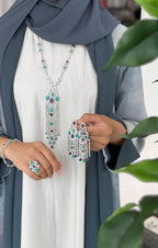 DALMA | PURPLE & TURQUOISE