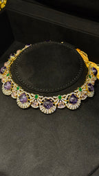 008 | PURPLE & SILVER & RING