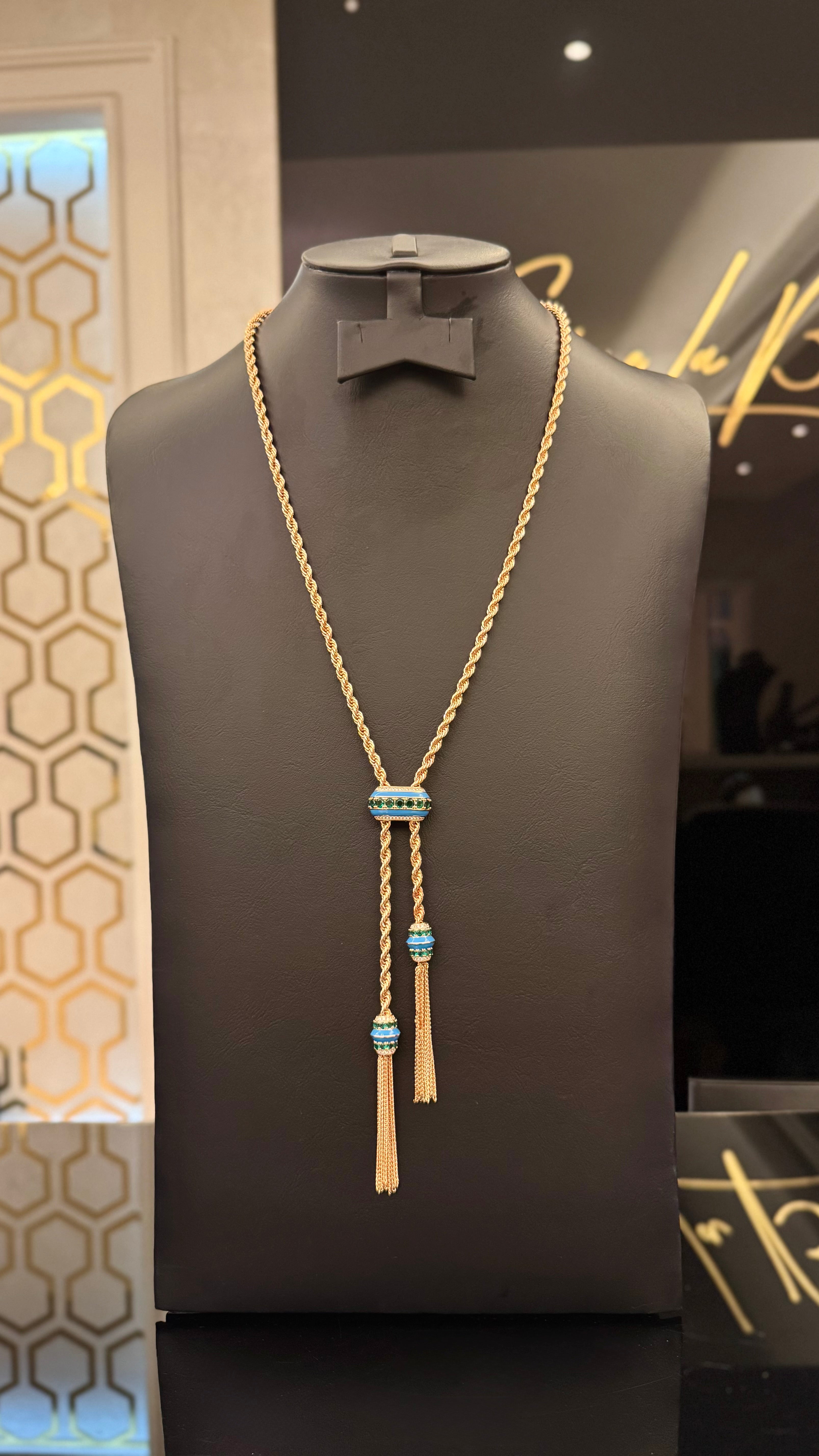 MURJAN | TURQUOISE & ROSE GOLDEN