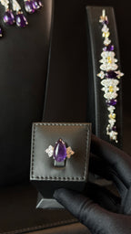 DEIRA | PURPLE & YELLOW