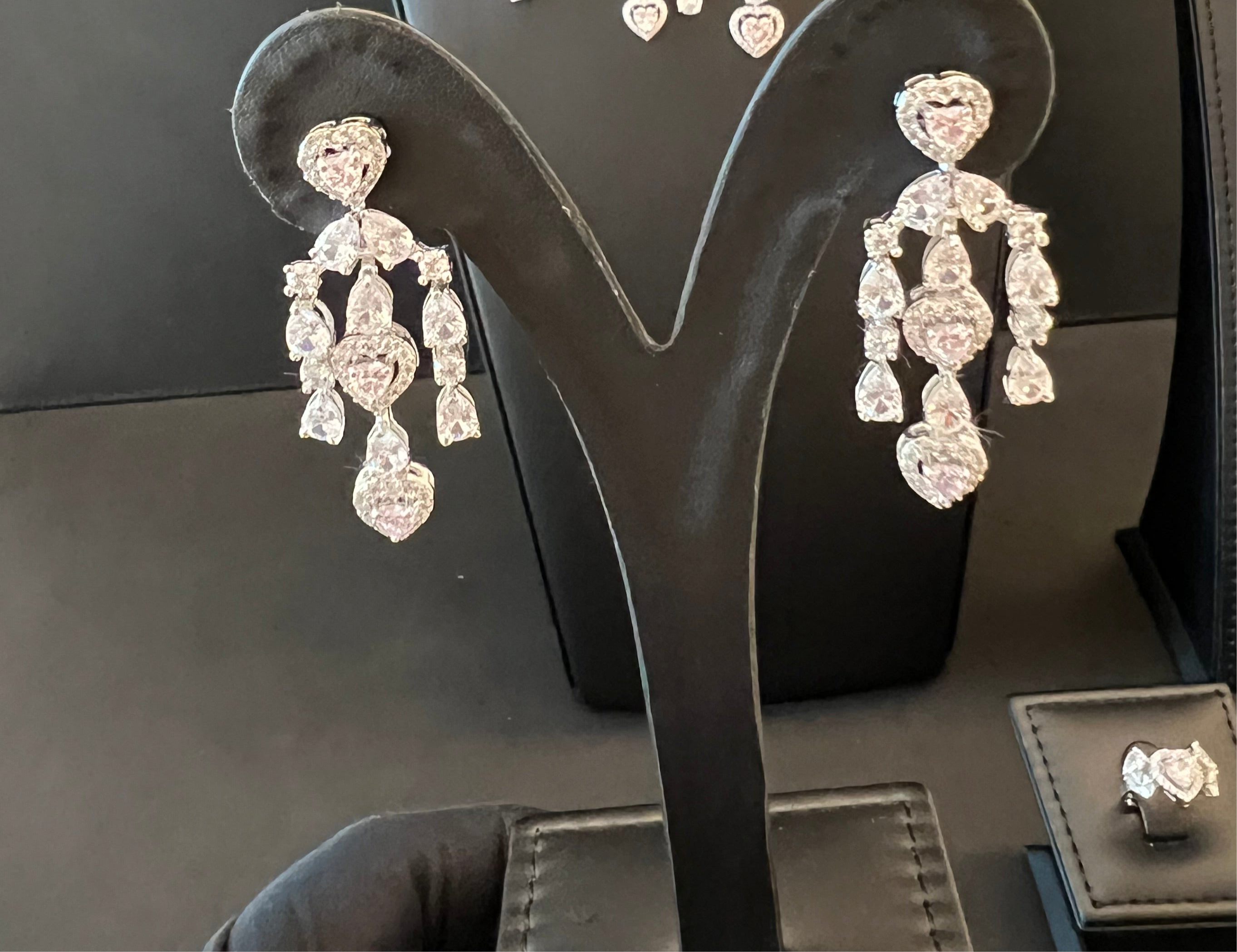 HAIFA HEARTS | EARRINGS & RING