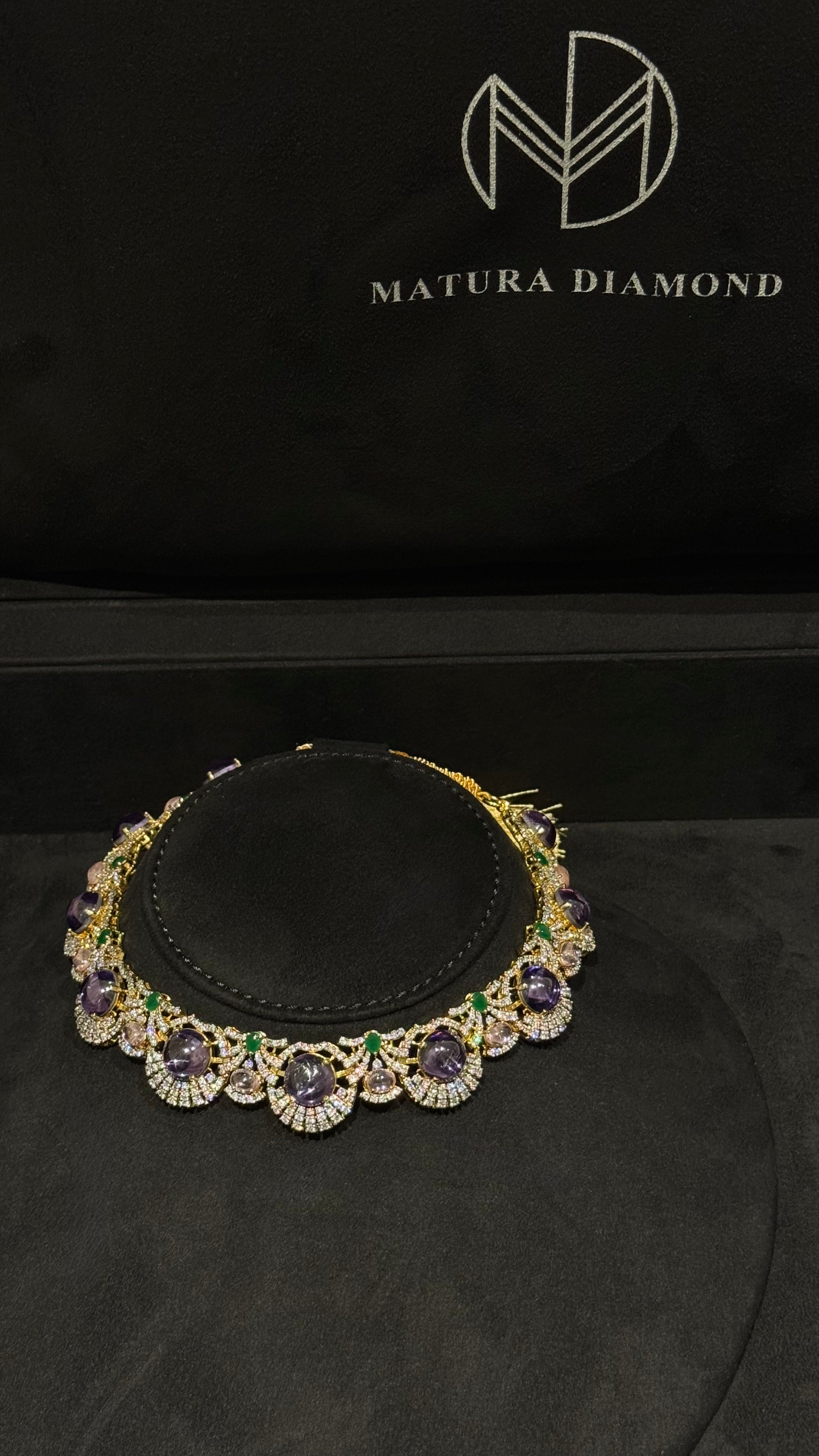 008 | PURPLE & SILVER & RING