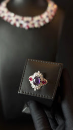 QIRNAS | PURPLE & RED