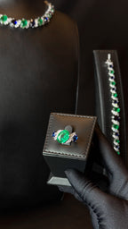 ALQOUZ | BLUE & GREEN