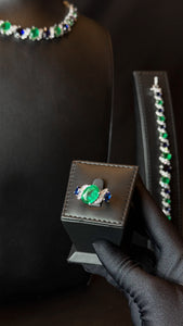 ALQOUZ | BLUE & GREEN