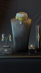 CHOKER QARAYEN | YELLOW & GREEN