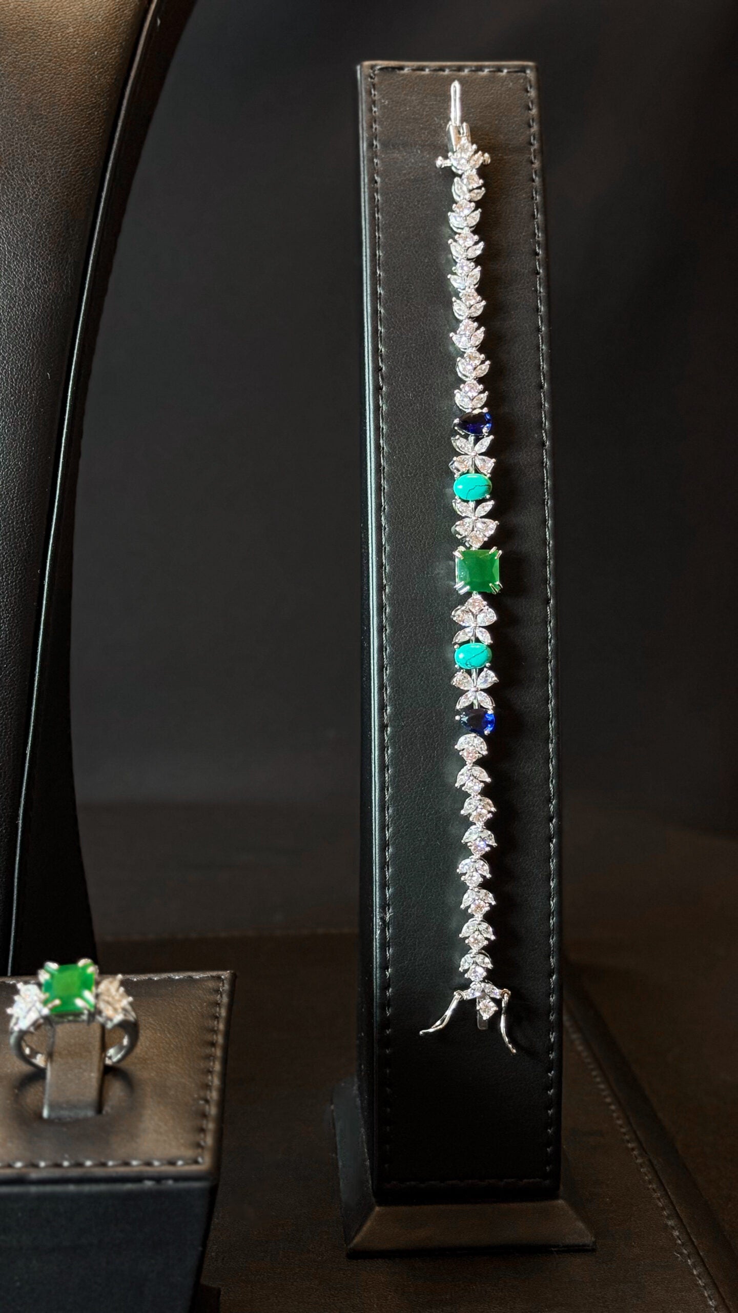 THE WALK | GREEN & TURQ & BLUE