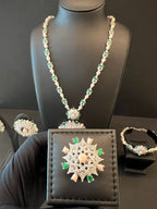 ATHEEJA | PINK & GREEN
