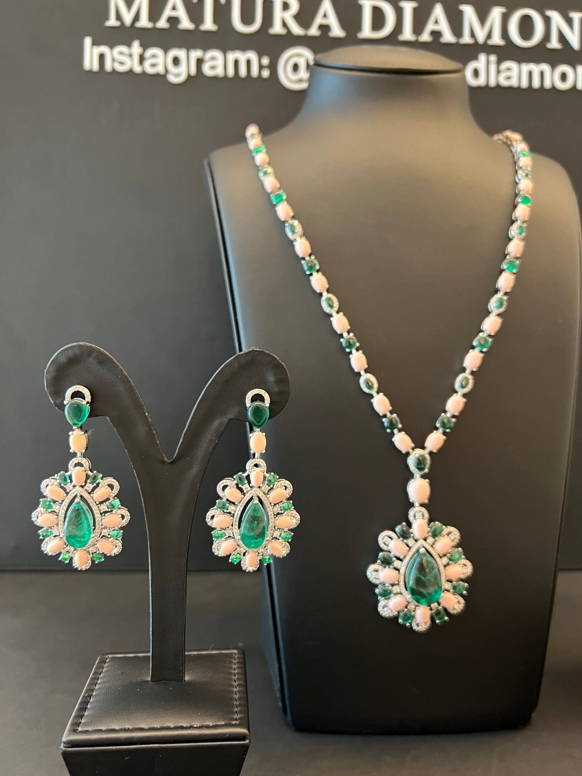 MAHA | PINK & GREEN
