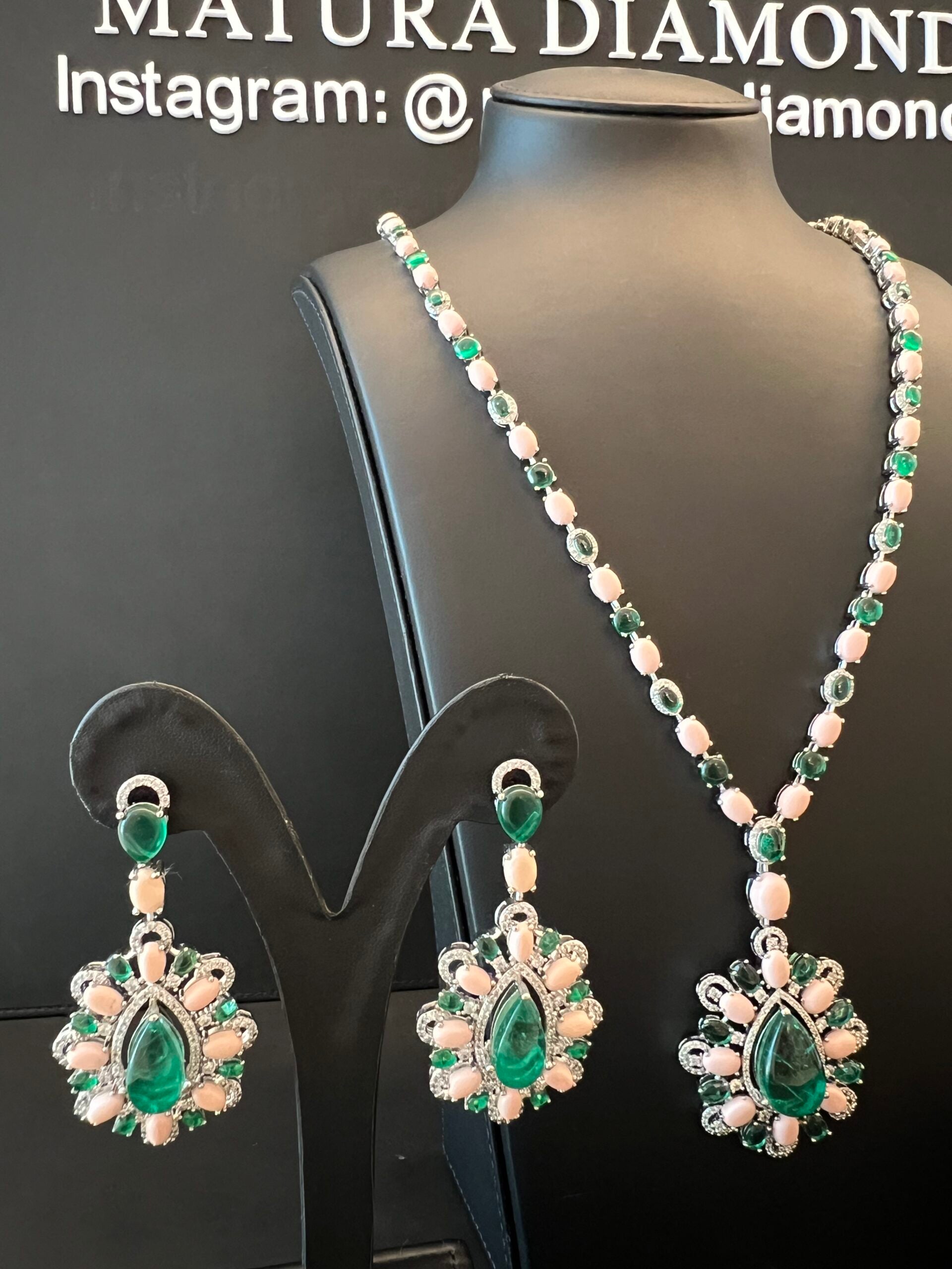 MAHA | PINK & GREEN