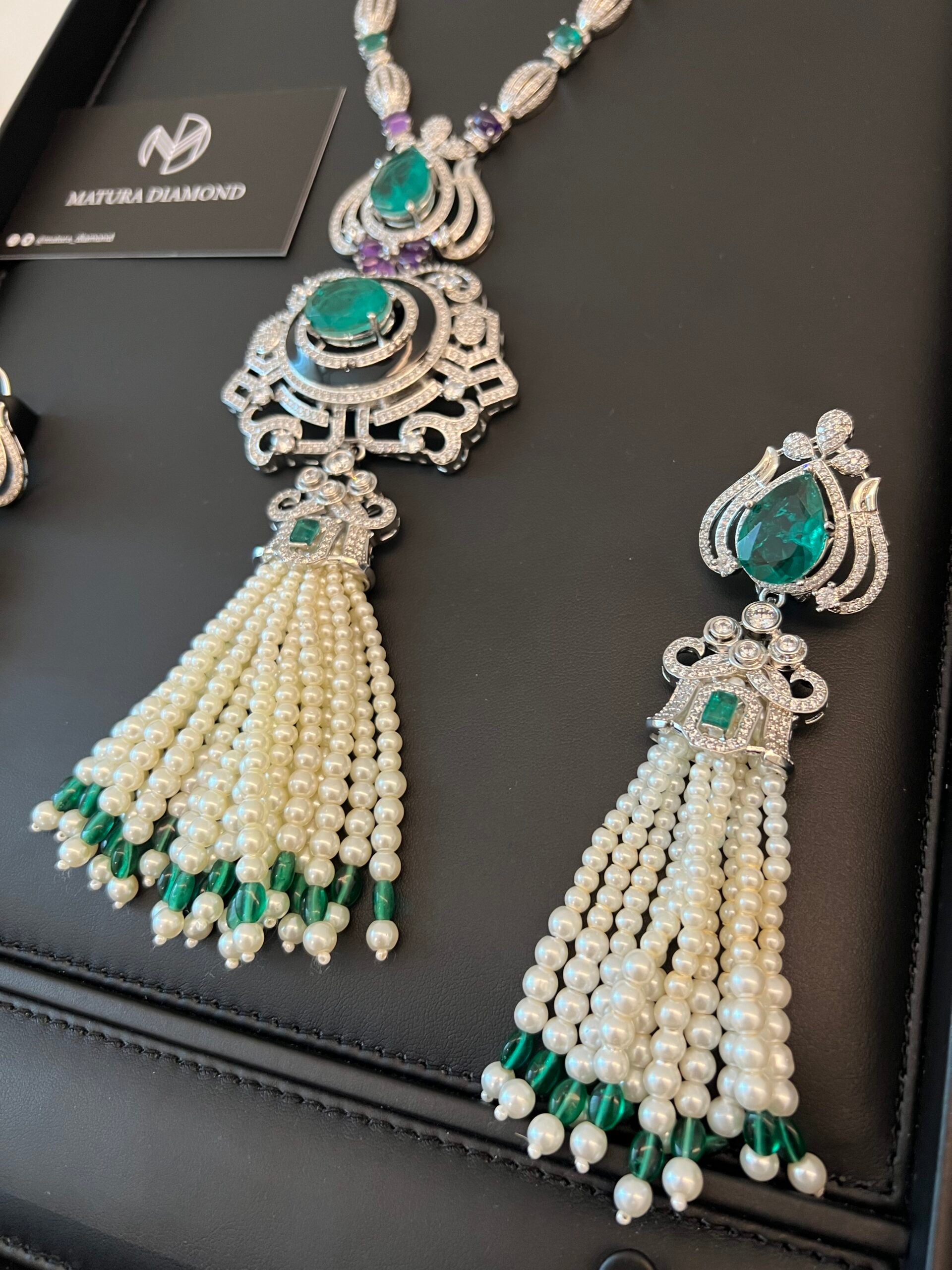 SABHA | PURPLE & GREEN