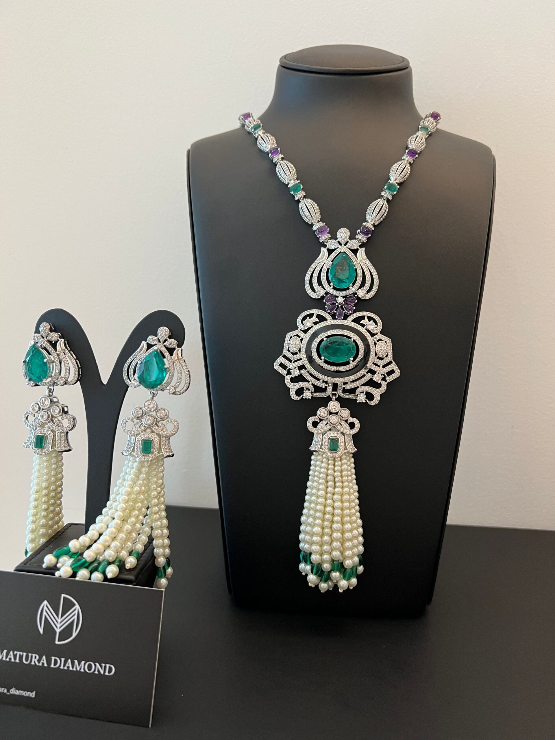 SABHA | PURPLE & GREEN