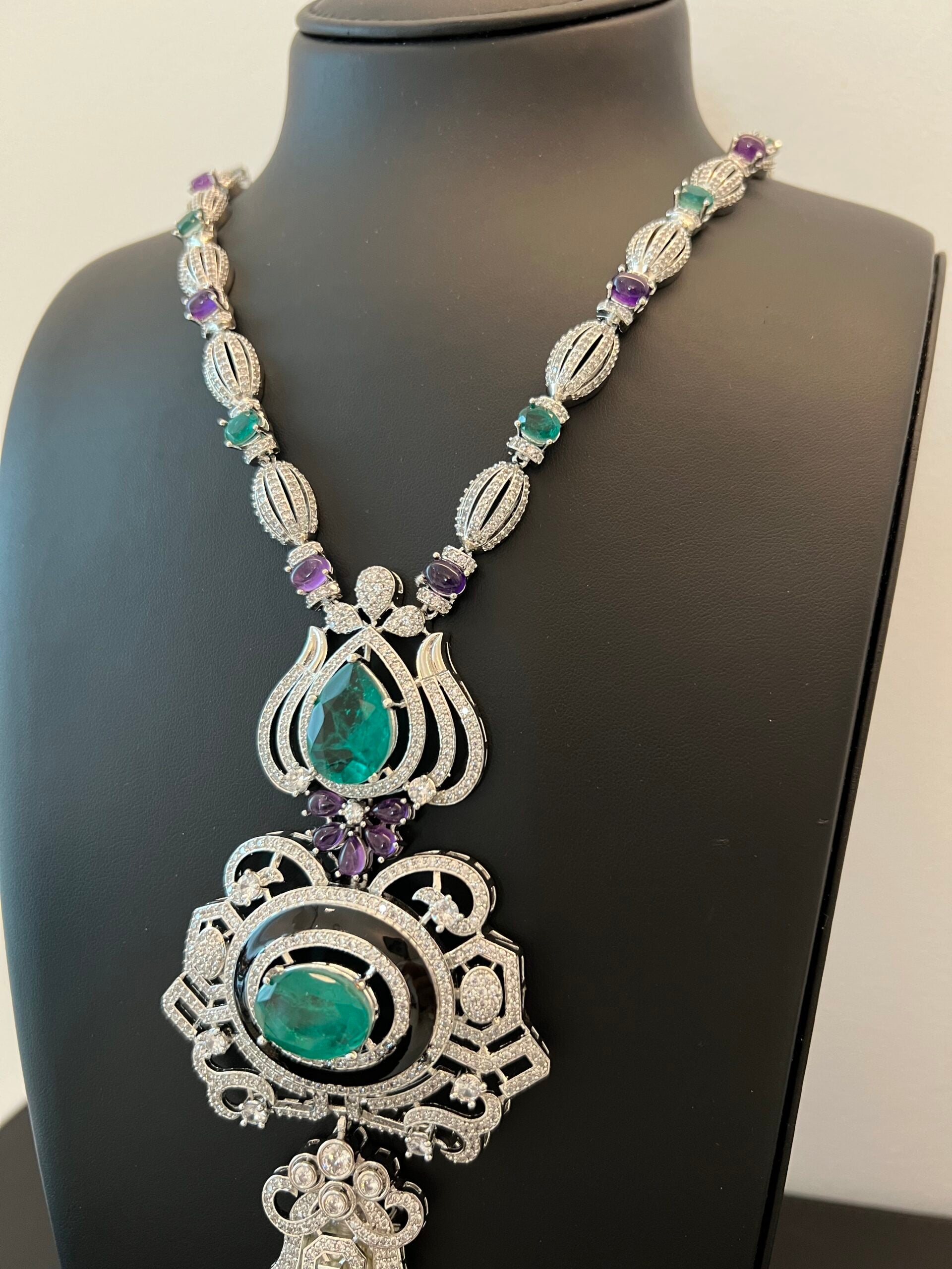 SABHA | PURPLE & GREEN