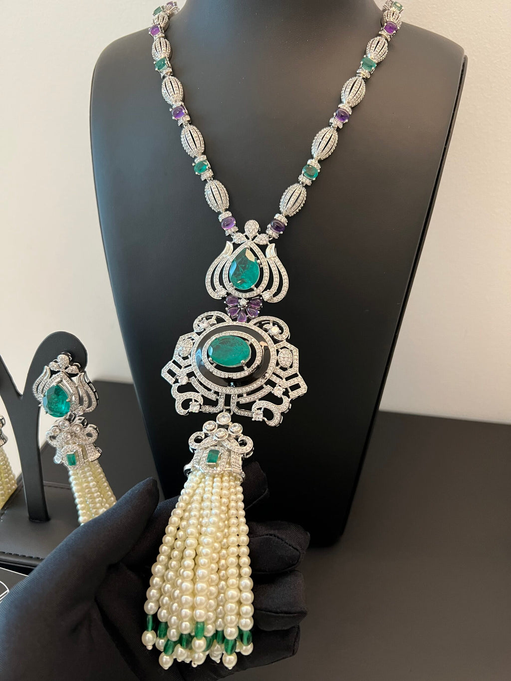 SABHA | PURPLE & GREEN