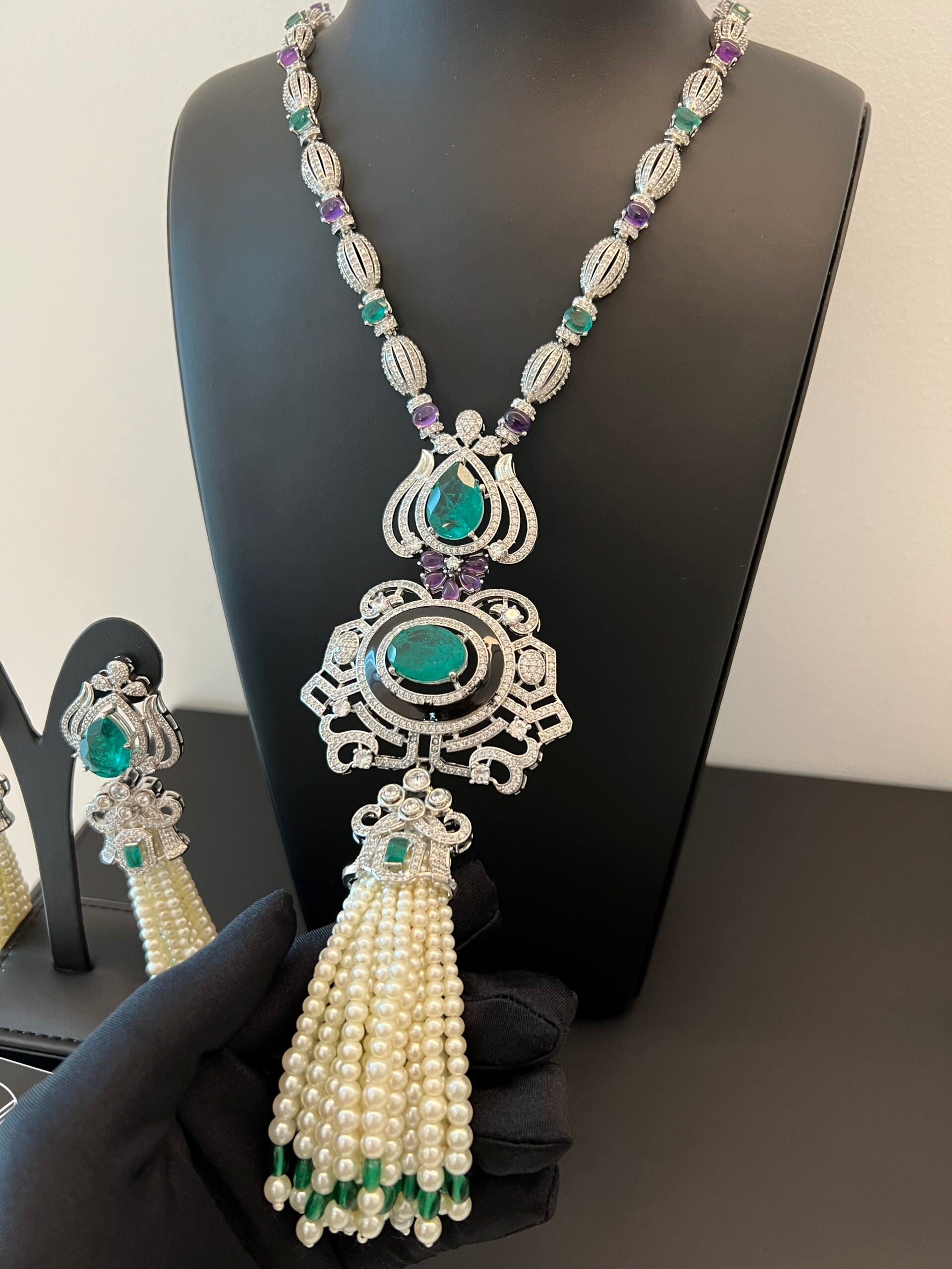 SABHA | PURPLE & GREEN
