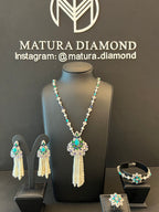 AL HOSN | PEARLS & TURQUOISE & PURPLE