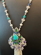 AL HOSN | PEARLS & TURQUOISE & PURPLE