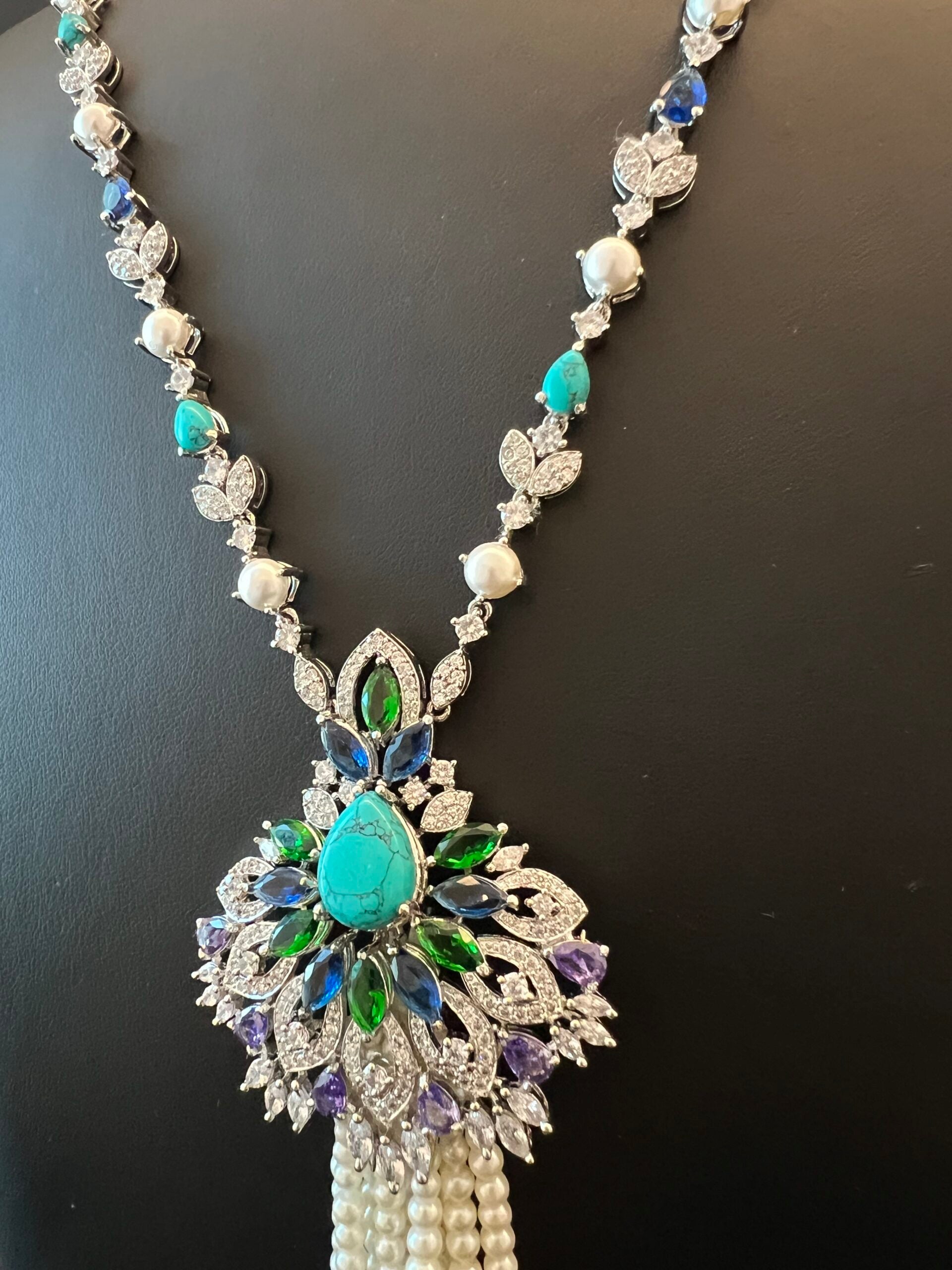 AL HOSN | PEARLS & TURQUOISE & PURPLE