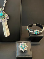 AL HOSN | PEARLS & TURQUOISE & PURPLE