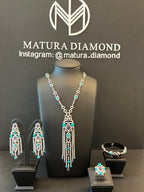 DALMA | PURPLE & TURQUOISE