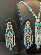 DALMA | PURPLE & TURQUOISE