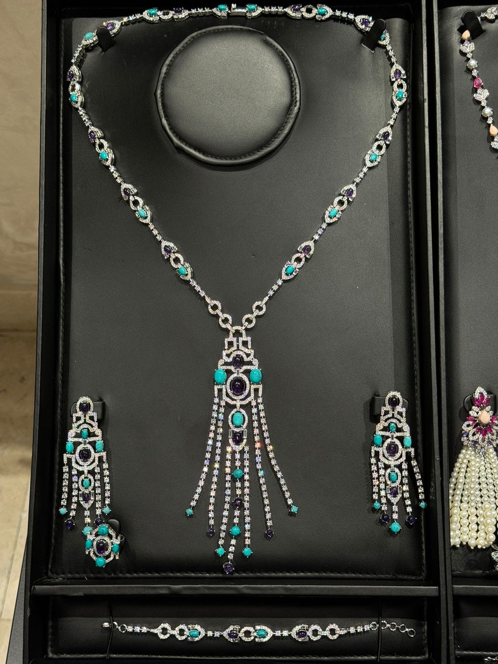 DALMA | PURPLE & TURQUOISE